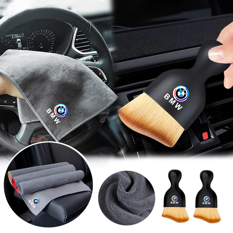 Car Sticker Soft Brush Dust Re - Dust Removal Sticker บทวิจารณ์และราคา