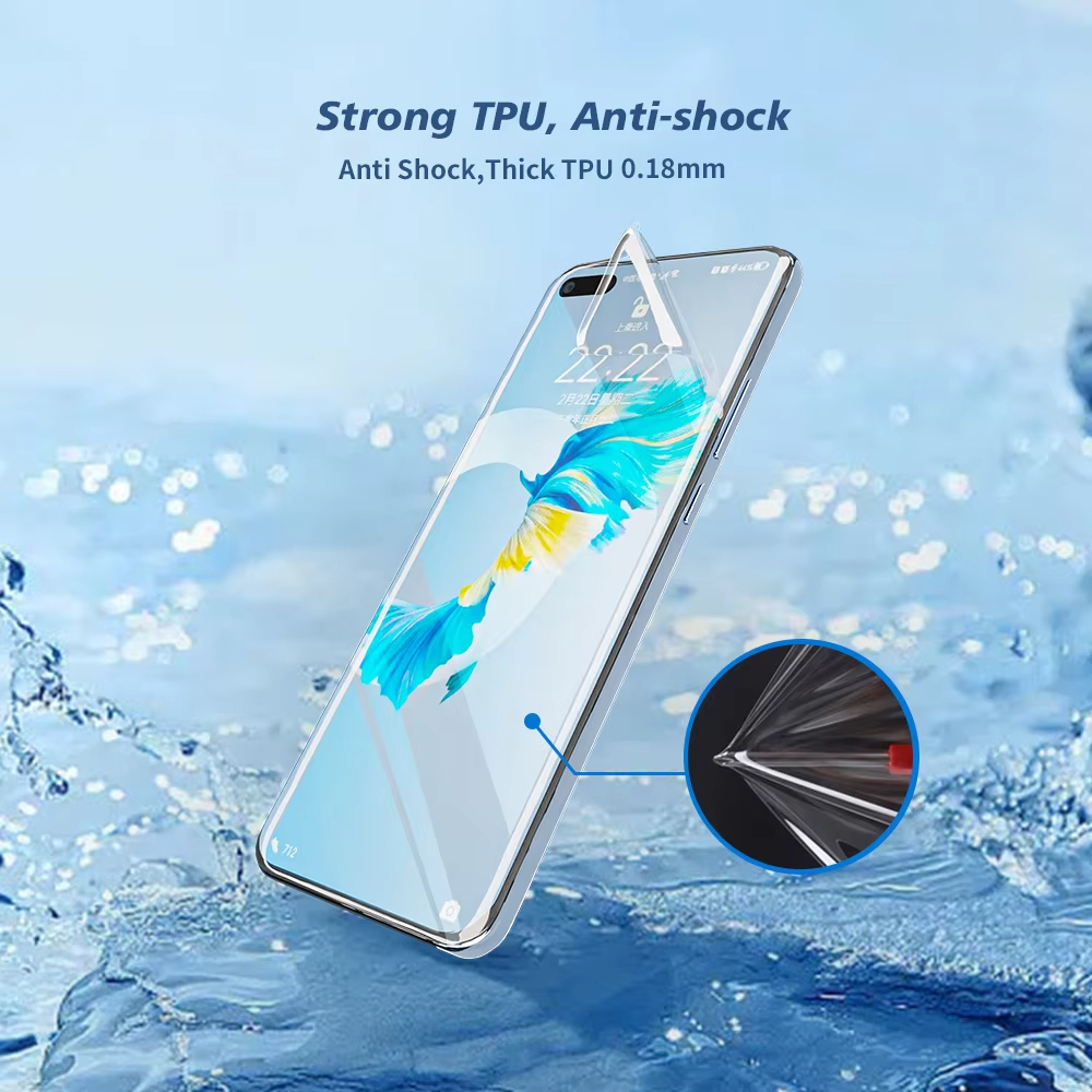 FONLYU 50pc HD Traceless TPU H - Screen Protector Cutter บทวิจารณ์และราคา