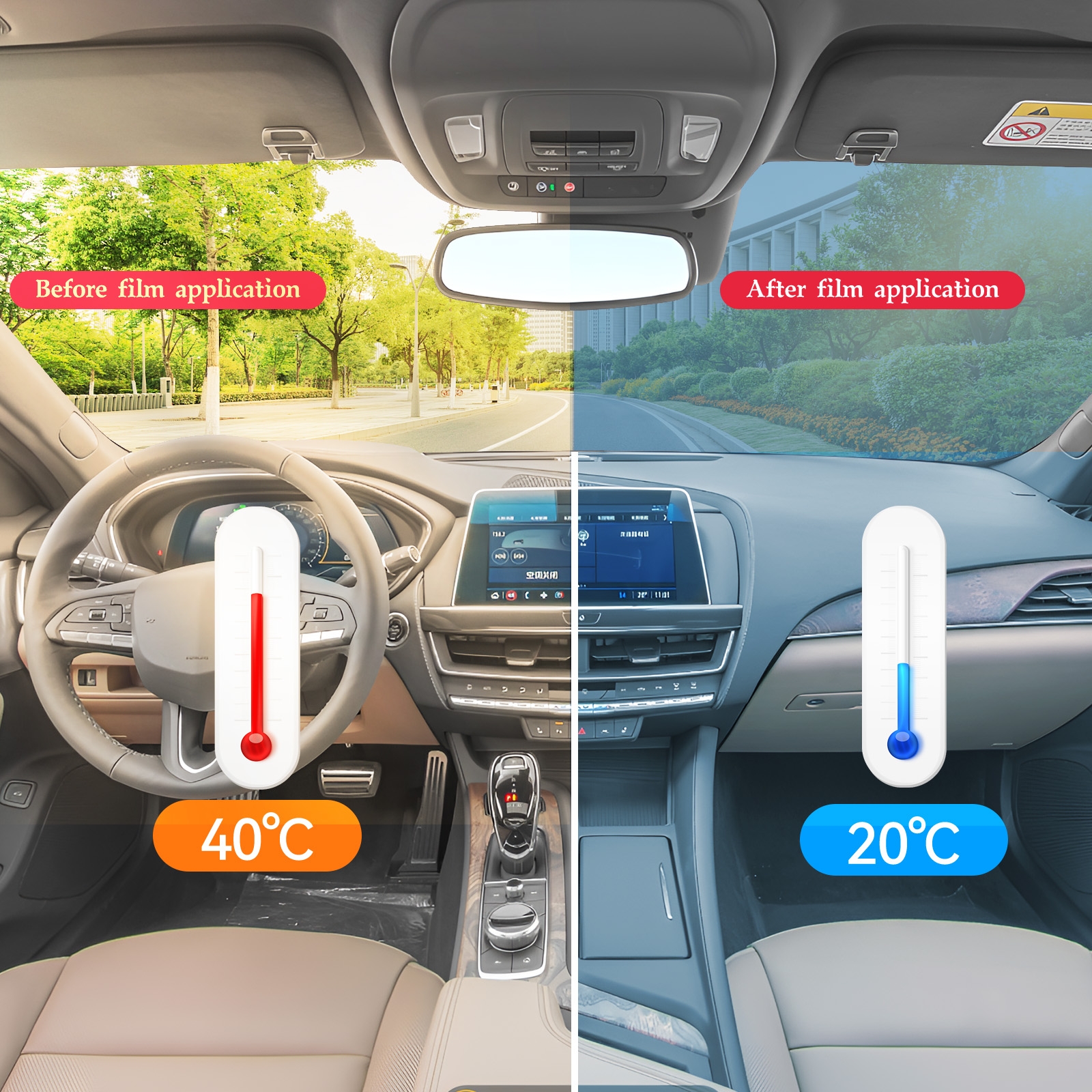 Pre-Cut Window Tint for Ford M - Privacy Screen Protector บทวิจารณ์และราคา