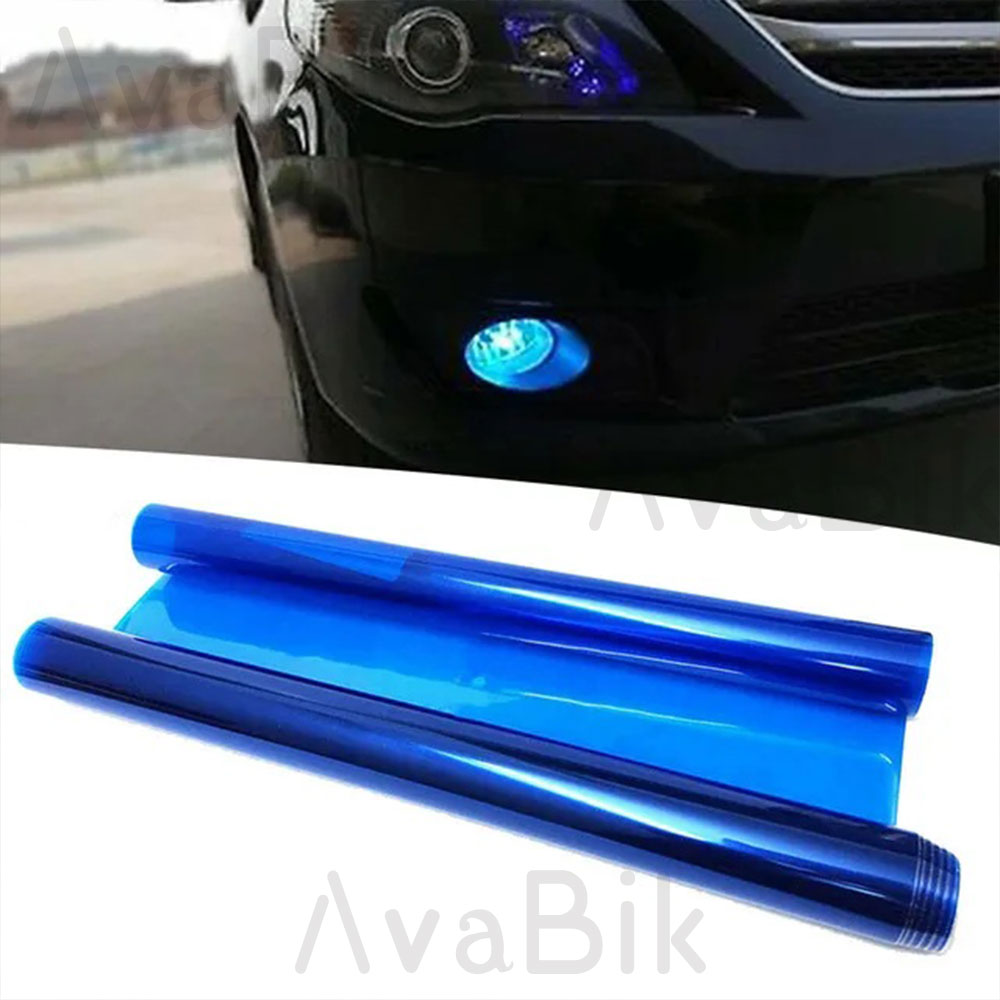 30CM Car Headlight Blue Tint F - Anti Blue Light Film บทวิจารณ์และราคา