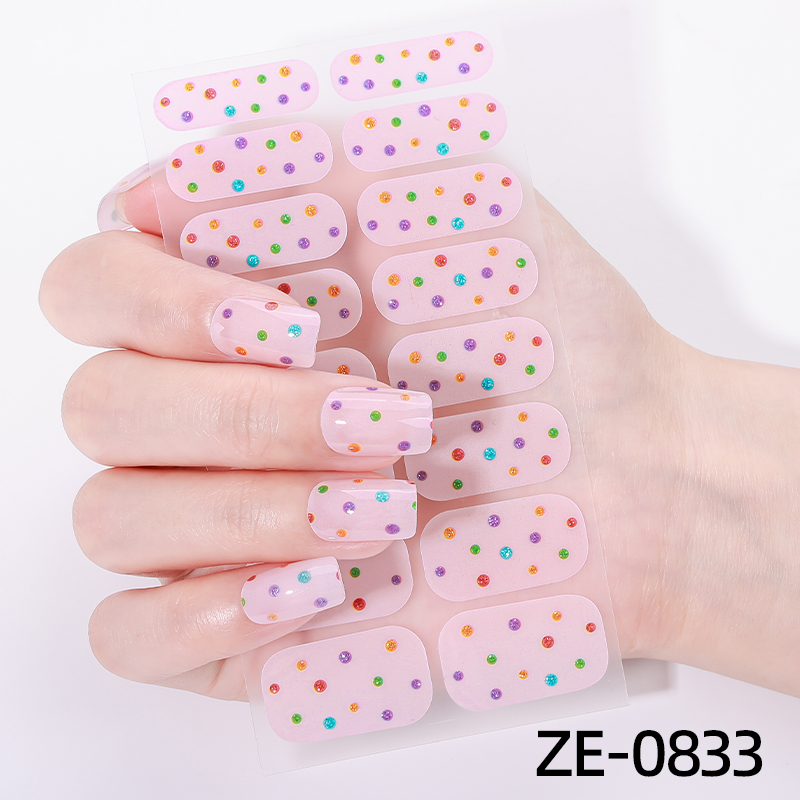 16Tips Full Cover Nail Sticker - Full Cover Adhesive บทวิจารณ์และราคา