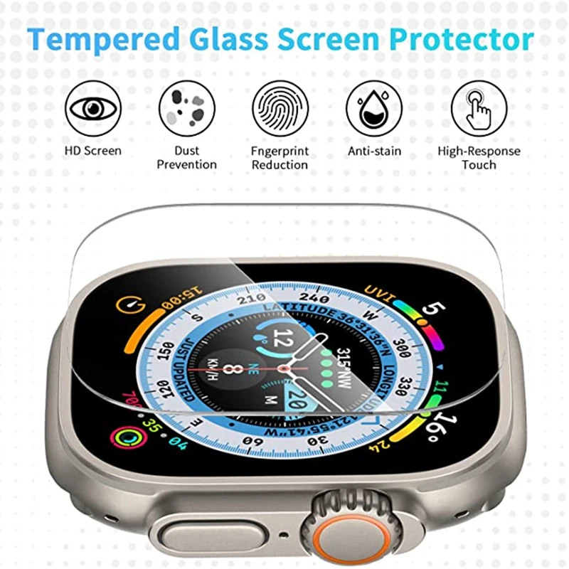 Tempered Glass for Apple Watch - Screen Alignment Tool บทวิจารณ์และราคา