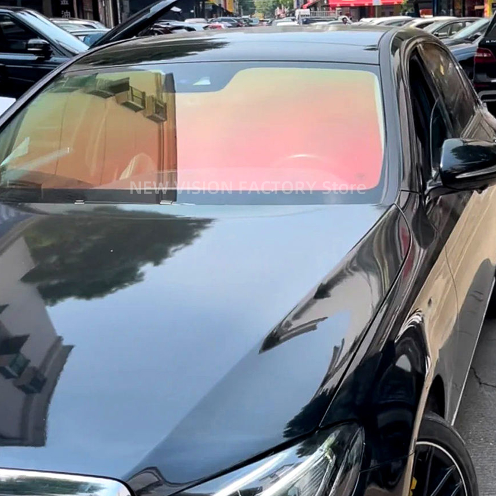 1mX3m 70%VLT Aurora Red Green  - Glass Protector Auto บทวิจารณ์และราคา